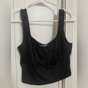 Black Sleeveless Top/Crop
